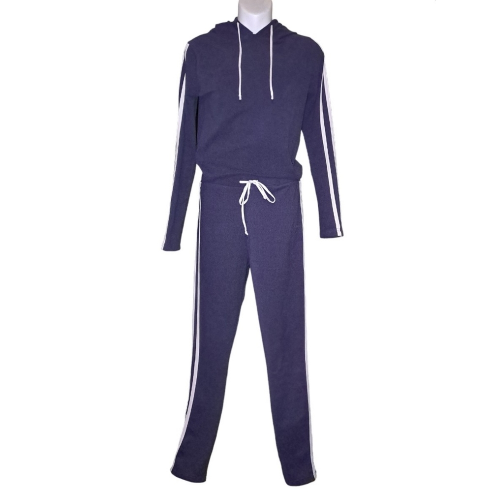 Blue Side Stripe Set large